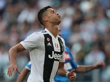 Cristiano Ronaldo, en un partido con la Juventus Cristiano Ronaldo, en un partido con la Juventus
