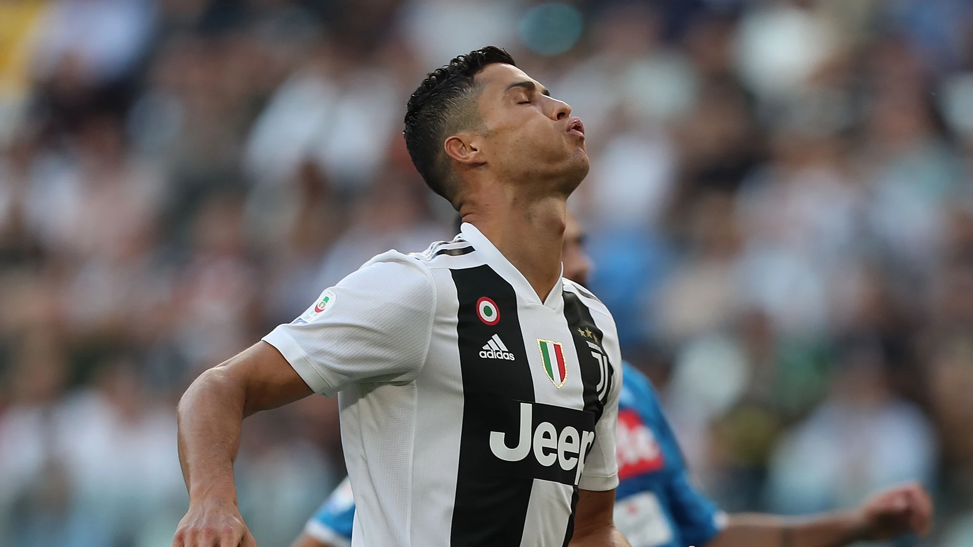 Cristiano Ronaldo, en un partido con la Juventus Cristiano Ronaldo, en un partido con la Juventus
