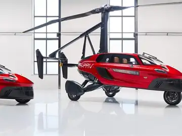 El vehículo Pal-V Liberty, un híbrido entre coche y autogiro que empezará a circular en 2020 El vehículo Pal-V Liberty, un híbrido entre coche y autogiro que empezará a circular en 2020
