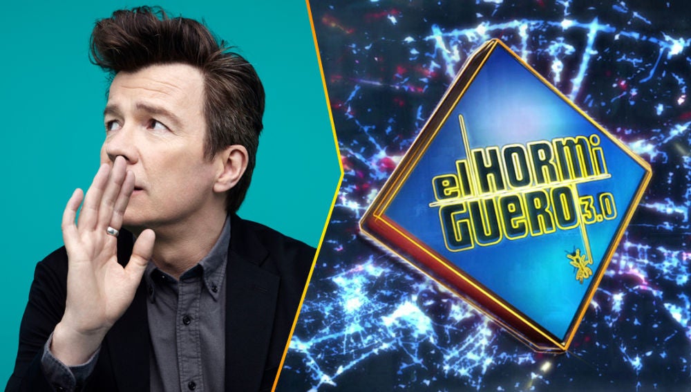 Nueva visita internacional en 'El Hormiguero 3.0' con la presencia del mítico cantante inglés Rick Astley el próximo jueves