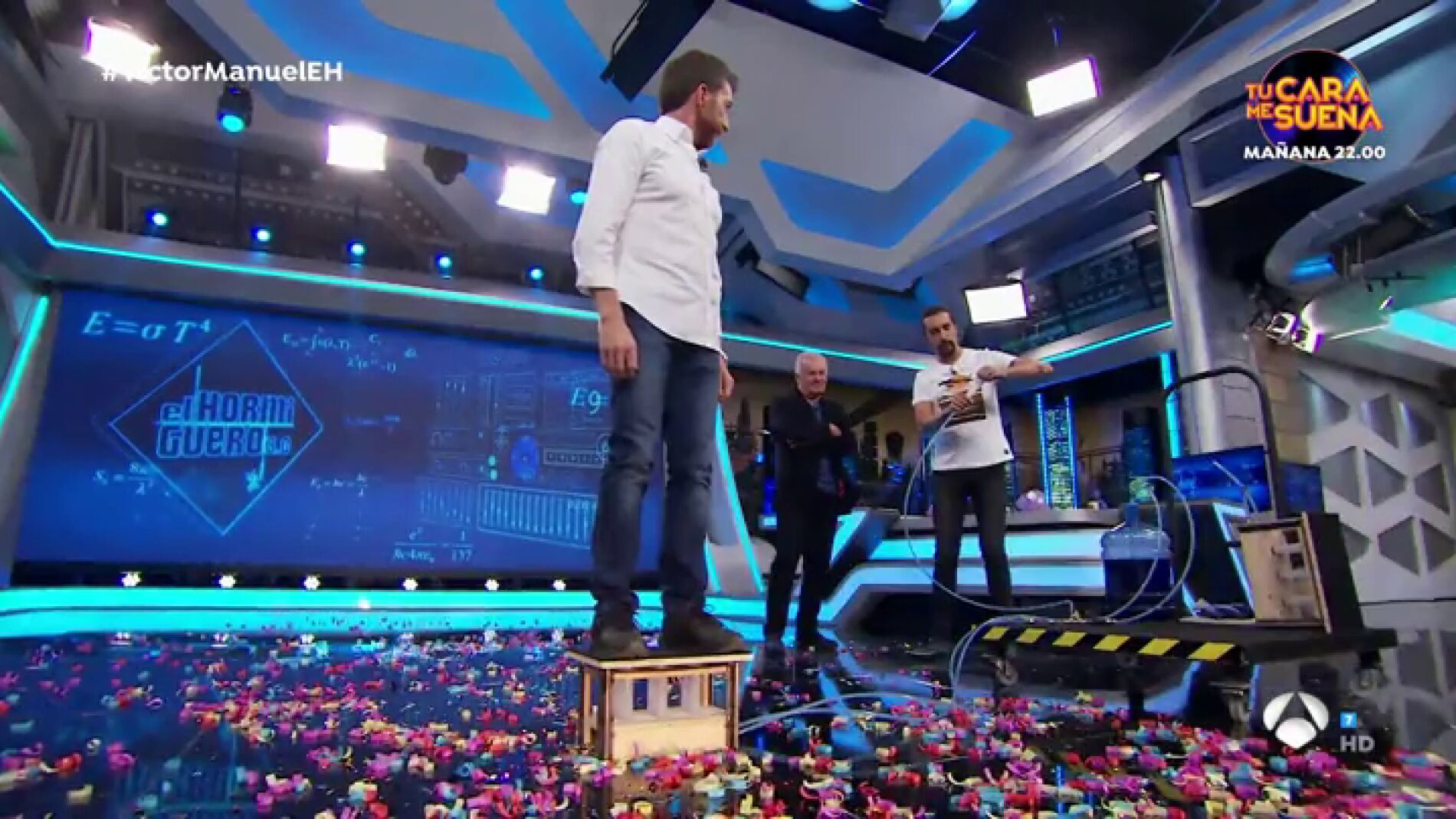 La ciencia completa de Marron con V&iacute;ctor Manuel en 'El Hormiguero 3.0'