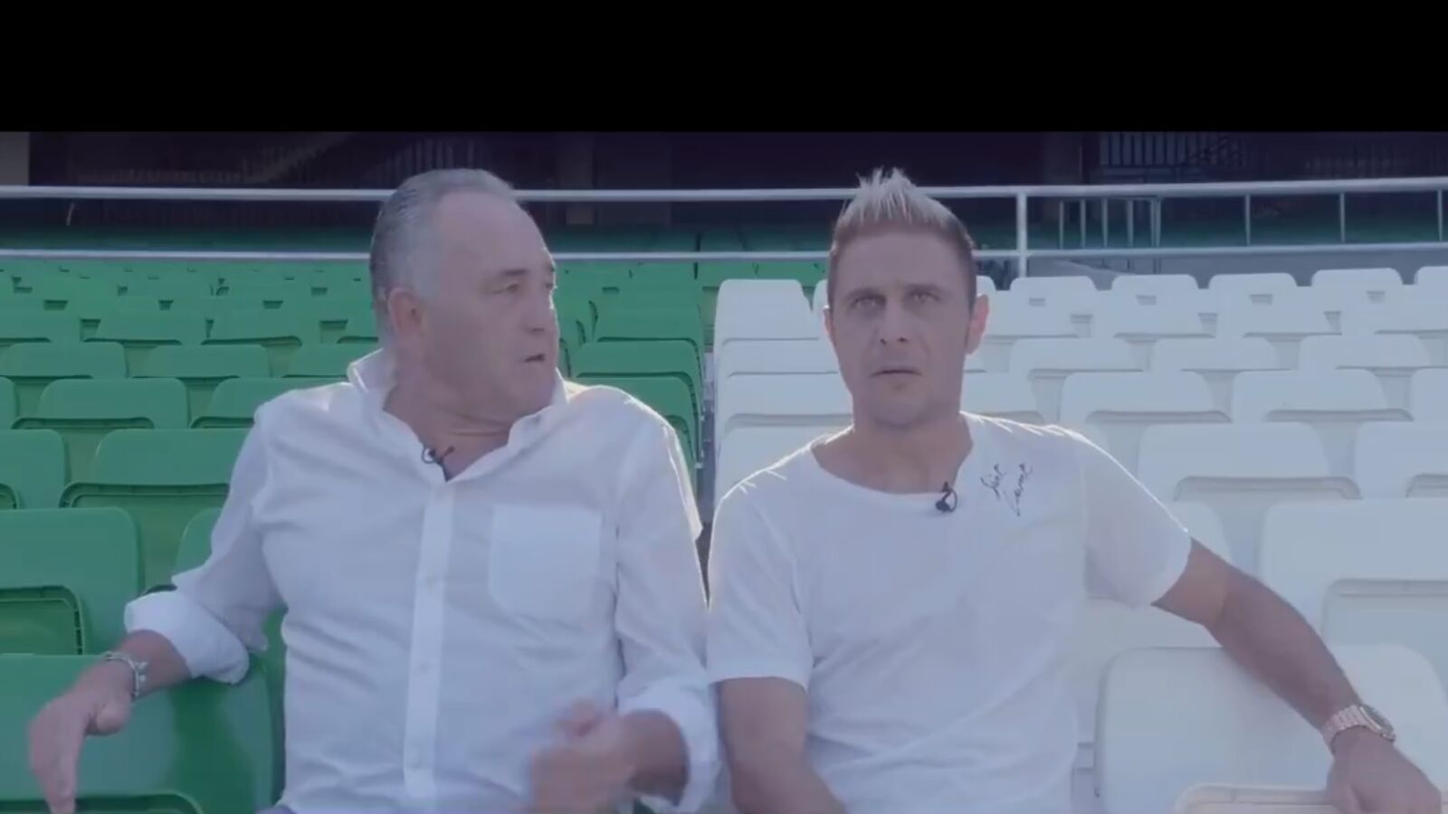 Joaquín, protagonista del anuncio del España-Inglaterra en el Villamarín: 