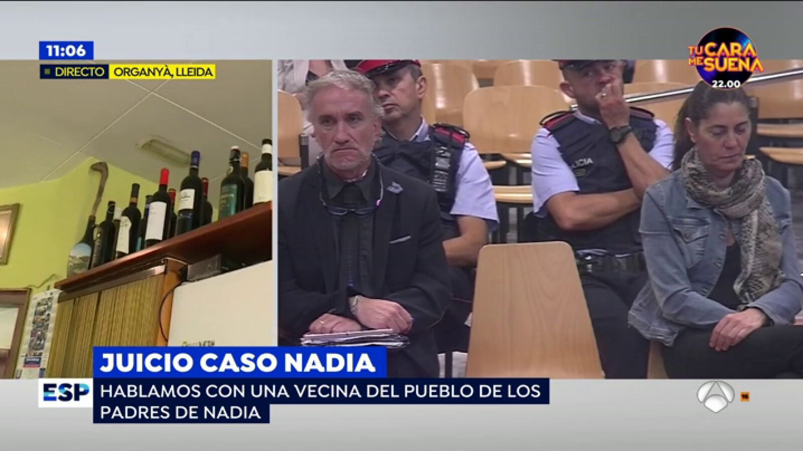 Vecina de los padres de Nadia: 