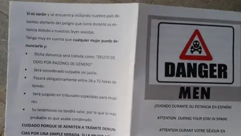 Panfletos encontrados en la calle en Jaén Panfletos encontrados en la calle en Jaén