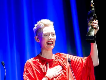 Tilda Swinton en el Festival de Sitges Tilda Swinton en el Festival de Sitges