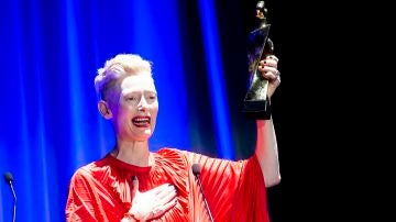 Tilda Swinton en el Festival de Sitges