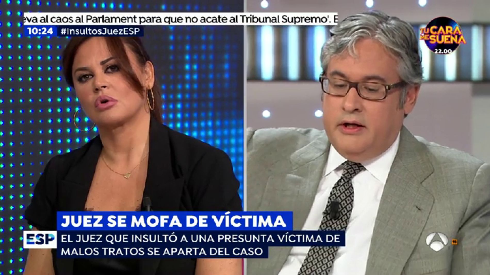 El zasca de Juan Manuel de Prada a la abogada Teresa Bueyes: "Usted es una persona irrelevante, no como yo que soy una persona p&uacute;blica"