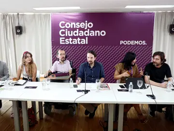 la reunión del Consejo Ciudadano Estatal de Podemos la reunión del Consejo Ciudadano Estatal de Podemos