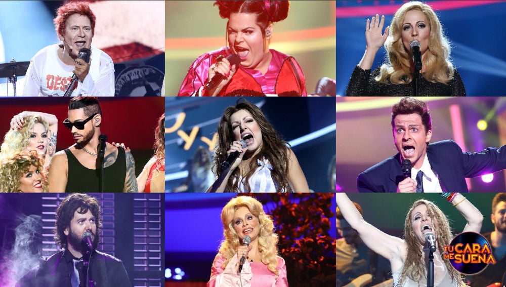 ¡Vota por la mejor actuación de la segunda gala de la séptima edición de 'Tu cara me suena'!