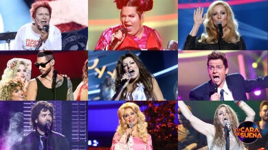 ¡Vota por la mejor actuación de la segunda gala de la séptima edición de 'Tu cara me suena'!