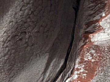 Imágen de Marte captada por la Mars Reconnaissance Orbiter