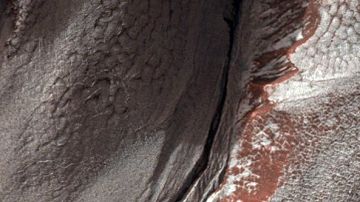 Imágen de Marte captada por la Mars Reconnaissance Orbiter