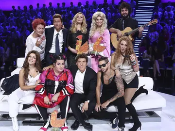 El equipo de 'Tu cara me suena 7' en la segunda gala El equipo de 'Tu cara me suena 7' en la segunda gala