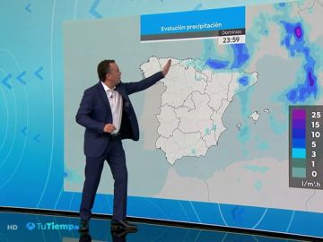 Posibilidad de chubascos y tormentas localmente fuertes en el entorno de Pirineos