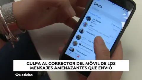 Un hombre echa la culpa al corrector de whatsapp de las amenazas que mandaba a su mujer Un hombre echa la culpa al corrector de whatsapp de las amenazas que mandaba a su mujer