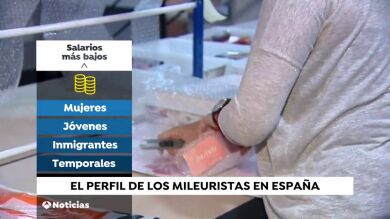 Perfil del mileurista: mujer de menos de 30 años que trabaja en el campo o en el hogar