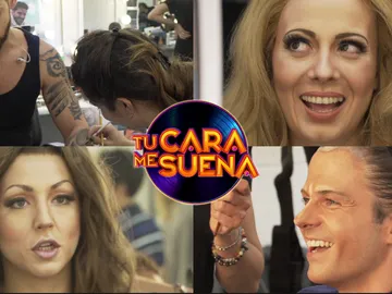 Acompañamos al equipo de caracterización de 'Tu cara me suena' mientras transforman a los concursantes Acompañamos al equipo de caracterización de 'Tu cara me suena' mientras transforman a los concursantes