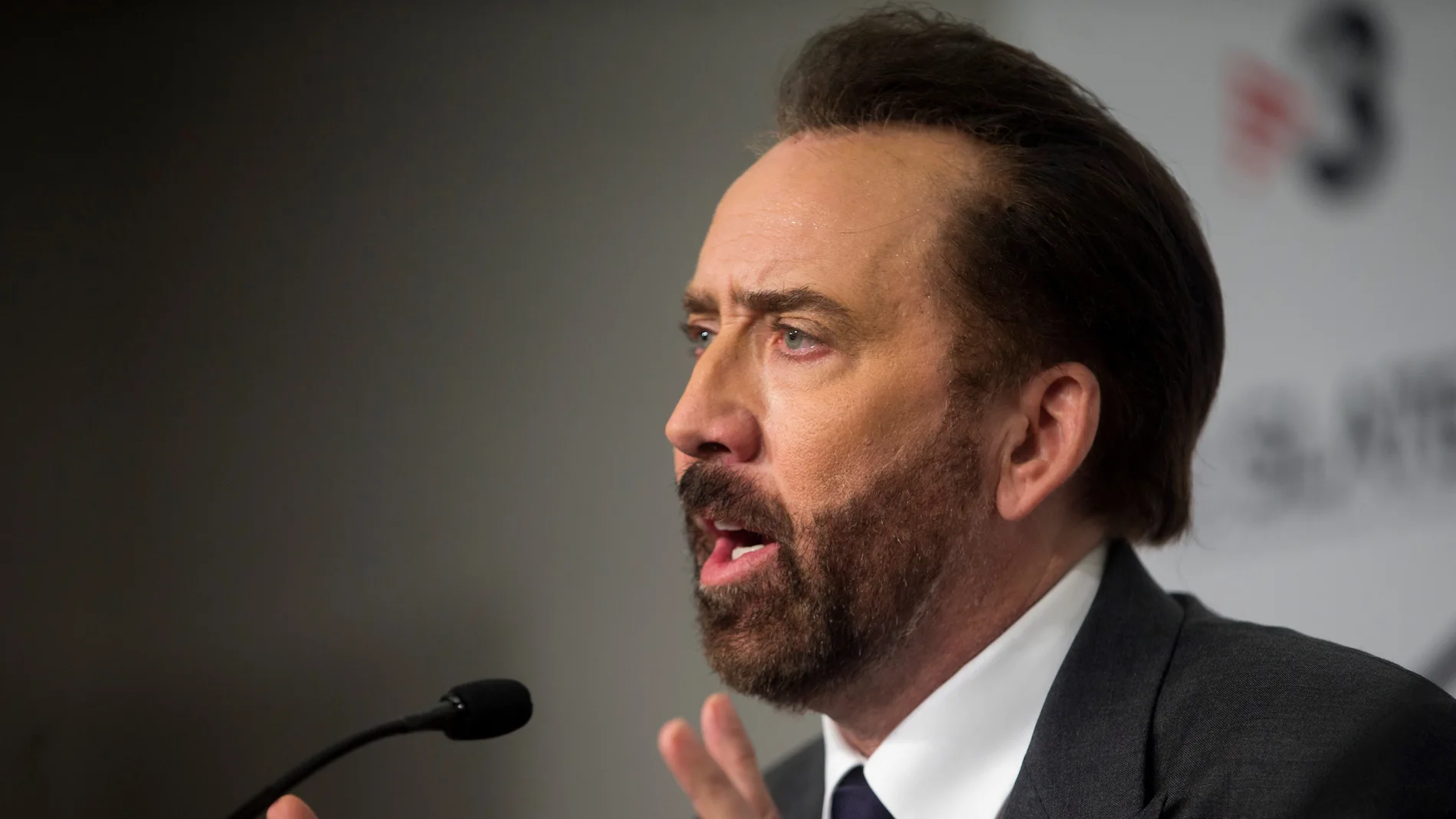 El actor norteamericano Nicolas Cage El actor norteamericano Nicolas Cage