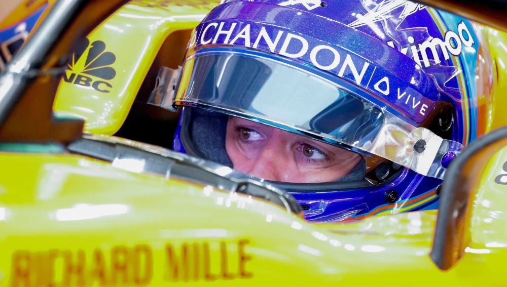 Fernando Alonso, en la clasificación del GP de Japón