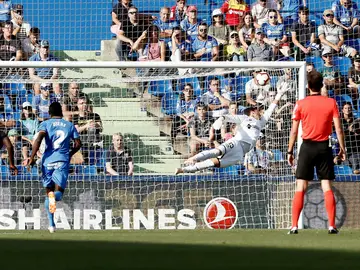 Soria encaja un gol ante el Levante Soria encaja un gol ante el Levante
