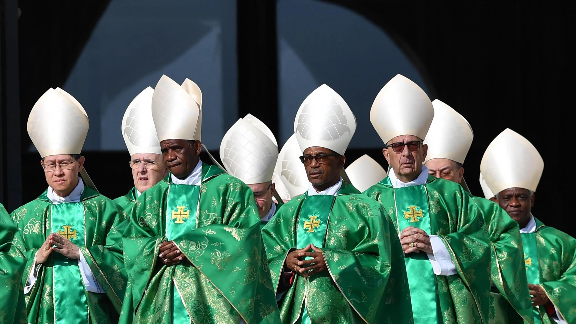 Algunos de los obispos que intervinieron en las primeras sesiones del Sínodo Algunos de los obispos que intervinieron en las primeras sesiones del Sínodo