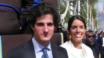 Duque de Húescar y Sofía Palazuelo