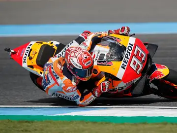 Marc Márquez, en el Chang International Circuit Marc Márquez, en el Chang International Circuit