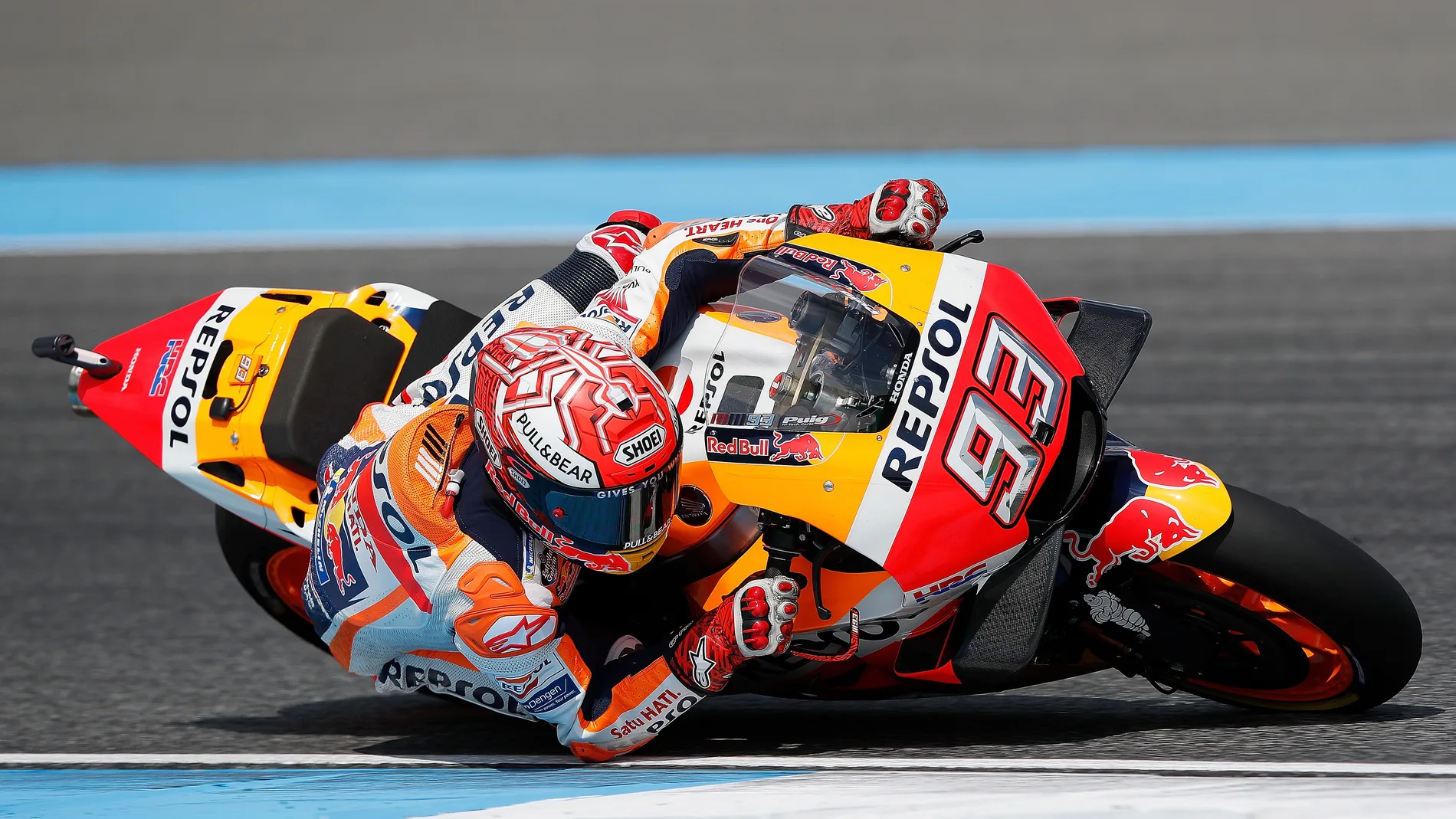 Marc Márquez, en el Chang International Circuit Marc Márquez, en el Chang International Circuit