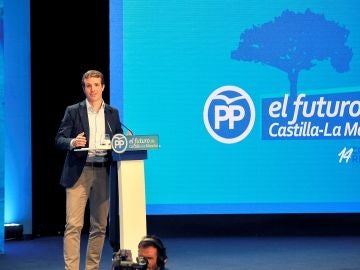 El presidente del PP, Pablo Casado