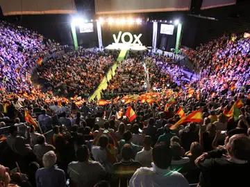 Acto de VOX en Vistalegre Acto de VOX en Vistalegre