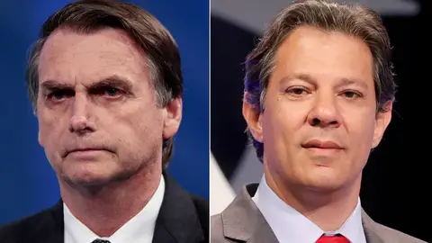 Bolsonaro y Haddad Bolsonaro y Haddad