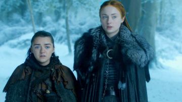 Sansa y Arya en 'Juego de Tronos'