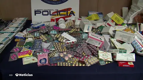 Medicamentos incautados Medicamentos incautados