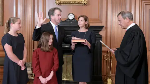 El juez Brett Kavanaugh El juez Brett Kavanaugh
