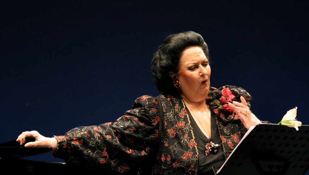 En la imagen, la soprano Monserrat Caballé