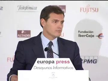 El líder de Ciudadanos, Albert Rivera El líder de Ciudadanos, Albert Rivera