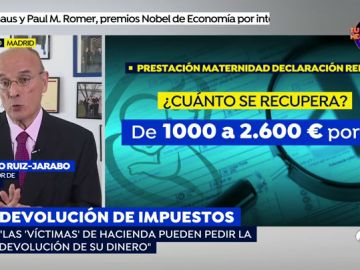 Ignacio Ruiz-Jarabo, exdirector de Hacienda, explica los pasos para solicitar la devolución del IRPF de la prestación de maternidad