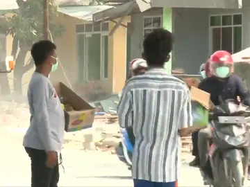 Aumento el número de muertos por el seísmo y tsunami en Indonesia Aumento el número de muertos por el seísmo y tsunami en Indonesia