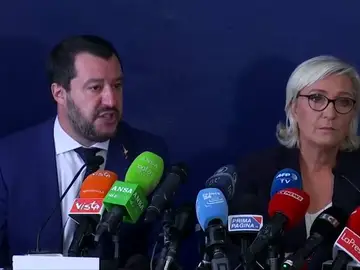 Salvini y Marine Le Pen van a presentarse juntos a las elecciones europeas de mayo Salvini y Marine Le Pen van a presentarse juntos a las elecciones europeas de mayo