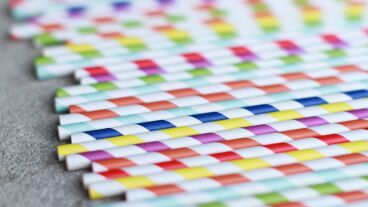 Pajitas de papel