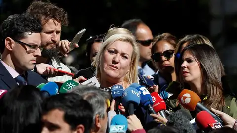 Inés Madrigal, tras la absolución del doctor Vela por el caso de los bebés robados Inés Madrigal, tras la absolución del doctor Vela por el caso de los bebés robados