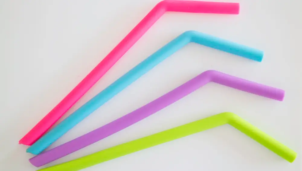 Pajitas de silicona
