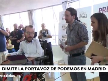 La dimisión de Ruiz-Huerta despierta voces que piden una reflexión a Podemos La dimisión de Ruiz-Huerta despierta voces que piden una reflexión a Podemos