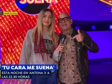 Mimi y José Corbacho antes del programa de 'Tu cara me suena' de esta noche: "La gala de hoy es la mejor"