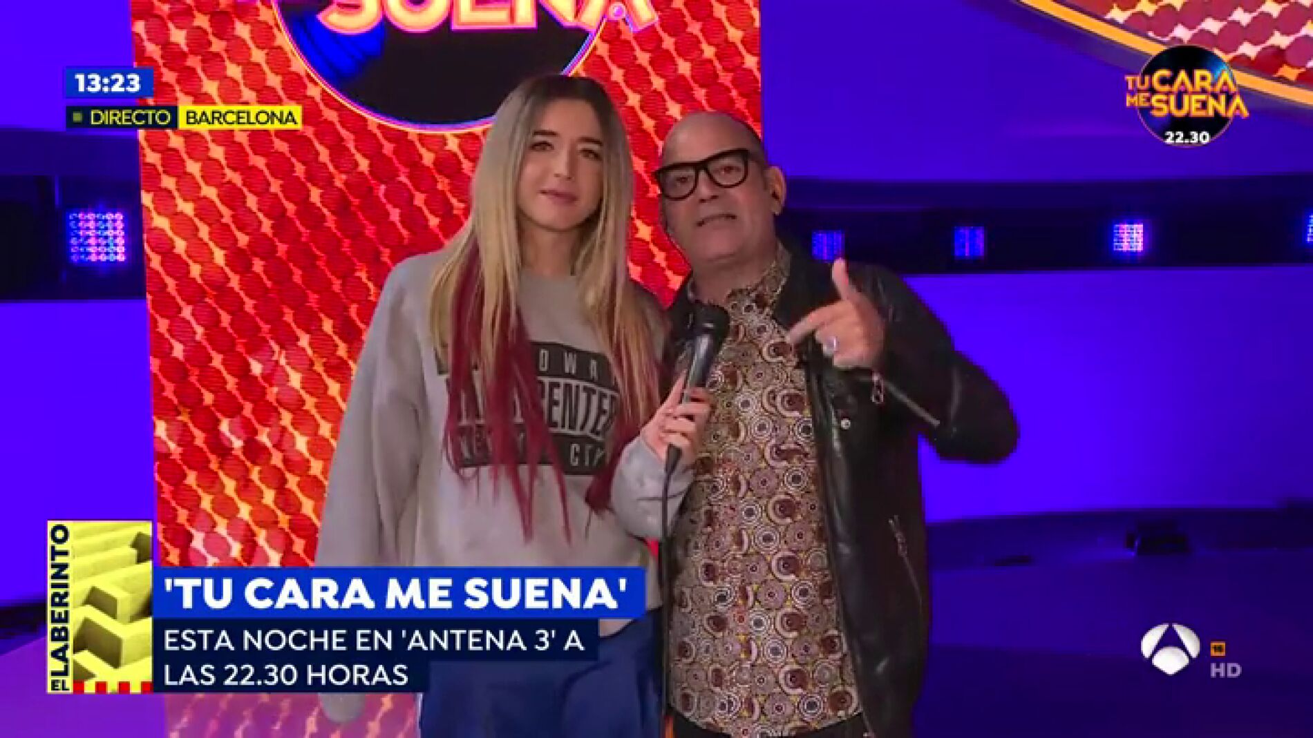 Mimi y Jos&eacute; Corbacho antes del programa de 'Tu cara me suena' de esta noche: "La gala de hoy es la mejor"