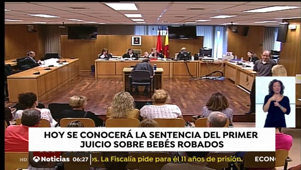 La Audiencia de Madrid da a conocer este lunes la sentencia por el primer caso de bebés robados juzgado en España