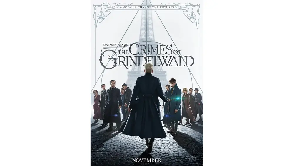 Póster final de 'Animales Fantásticos: Los crímenes de Grindelwald'