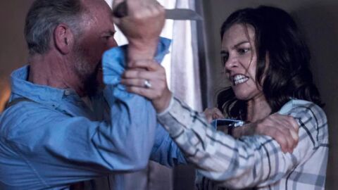 Gregory y Maggie en 'The Walking Dead'