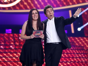 María Villalón se hace con el triunfo de la tercera gala de ‘Tu cara me suena’ con su imitación de Camela María Villalón se hace con el triunfo de la tercera gala de ‘Tu cara me suena’ con su imitación de Camela