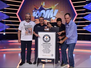 Especial Récord Guinness de '¡Boom!', el miércoles en Antena 3 Especial Récord Guinness de '¡Boom!', el miércoles en Antena 3